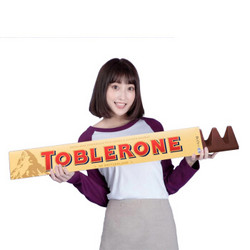 TOBLERONE 瑞士三角 巨型牛奶巧克力 含蜂蜜及巴旦木糖 4500g  *2件