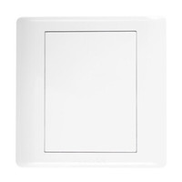 飞雕（FEIDIAO）开关插座面板 空白面板 插座盖板空面板白盖板 盖线盒 86型A3嘉润白