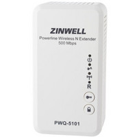 ZINWELL PWQ-5101无线电力猫单只装 500M电力线适配器上网免布线 电信IPTV连接