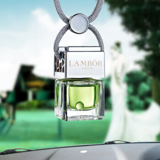 兰博（LAMBOR）汽车香水 汽车挂件车载香水 水立方 东方香型 绿色