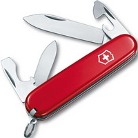 京东PLUS会员：VICTORINOX 维氏 瑞士军刀 新兵84mm (10种功能) 红色0.2503 *3件