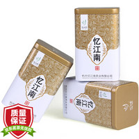 忆江南 茶叶 绿茶 龙井茶雨前 组合三罐装150g