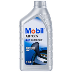 美孚(Mobil)自动变速箱油 自动排挡液 ATF3309 1L 汽车用品 *3件