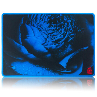 游戏狂人（GAME MADMAN） GM320-蓝魅 超细密布面 顺滑细腻手感 速度面 4mm加厚 可卷曲 反复水洗 鼠标垫