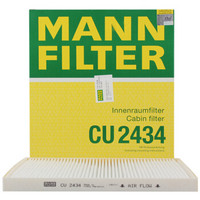 曼牌(MANNFILTER)空调滤清器CU2434(嘉华2.7L/赛拉图/威客2.7 索兰托/千里马1.3L)厂家直发