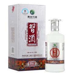 XIJIU 习酒 银质 53度 酱香型白酒 500ml 单瓶装