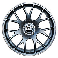 BBS CH-R款式轮毂 亚光钛色 9.5*19英寸 奥迪A3 S3 A4 S4 A6 S6 A7 TT Q3 Q5 奔驰A/B/C/E 大众 斯柯达 西亚特