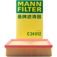 曼牌滤清器 曼牌（MANNFILTER）空气滤清器空气滤芯空滤C24012别克昂科拉1.4T/雪佛兰创酷1.4T