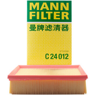 曼牌滤清器 曼牌（MANNFILTER）空气滤清器空气滤芯空滤C24012别克昂科拉1.4T/雪佛兰创酷1.4T