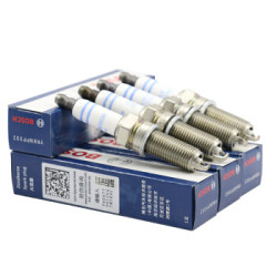 博世 双铂金火花塞六支0512奔驰E级E230/GLK300/C300/C280/C26
