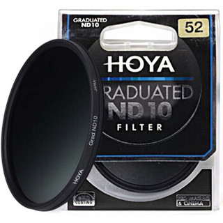 保谷（HOYA）滤镜 渐变镜 52mm Grad ND10 光量渐变ND滤镜