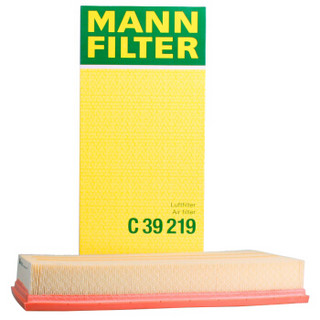 曼牌滤清器 曼牌(MANNFILTER)空气滤清器/空气滤芯/空滤C39219(奥迪Q7/途锐/卡宴)