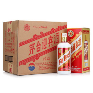 MOUTAI 茅台 酱香型白酒 53度 500ml*6瓶 整箱装