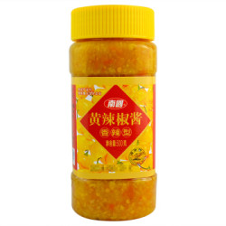 南国 火锅蘸料 海南特产 黄灯笼辣椒酱 香辣味500g/瓶 *4件