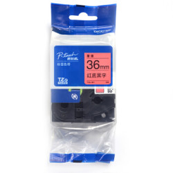 兄弟 标签机色带 TZe-461（红底黑字） 宽度36MM
