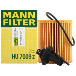 MANN FILTER 曼牌滤清器 曼牌（MANNFILTER）机油滤清器机滤机油滤芯HU7009ZM锐志皇冠普拉多雷克萨斯GS/IS/LS