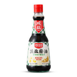 厨邦 淡盐酱油生抽 410ml