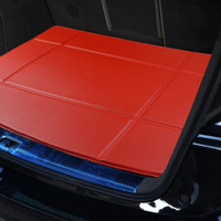 GREAT LIFE 汽车后备箱垫 行李箱尾箱垫 可折叠 专车专用红色 下单请备注车型年款