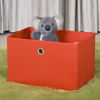 慧乐家 收纳箱 鲁比克收纳布抽1个装可折叠 大号收纳盒收纳整理箱 红色66049-2