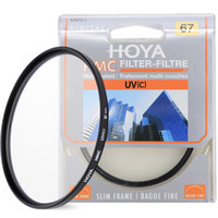 保谷（HOYA）uv镜 滤镜 UV镜  67mm HMC UV（C） 专业多层镀膜超薄滤色镜