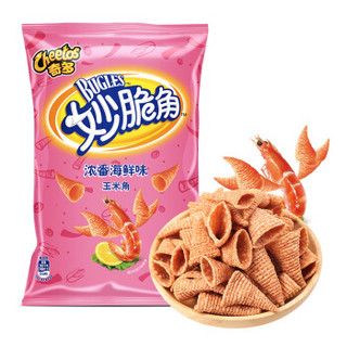 奇多（Cheetos）零食 休闲食品 妙脆角浓番海鲜味（玉米角）65g 百事食品