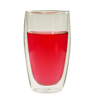 嘉鸿美居 空系列 G014 高硼硅玻璃杯 440ml 透明色