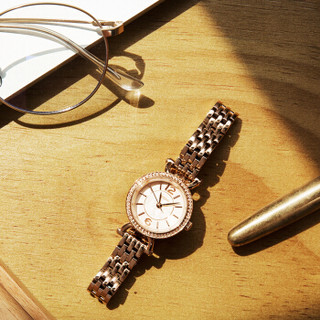 FOSSIL ES3894 女士石英手表 26mm 不锈钢 圆形