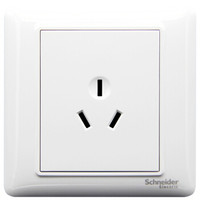 施耐德电气 86型开关16A插座面板 睿意系列 白色