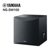 雅马哈（YAMAHA）NS-SW100 音响音箱 家庭影院 有源重低音炮（10英寸/100W） 黑色