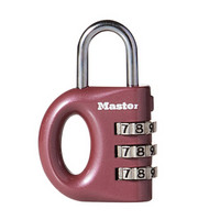 玛斯特（Master Lock）密码挂锁可调密码箱包柜门挂锁633MCND红色