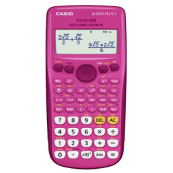 卡西欧(CASIO) FX-82ES PLUS A 函数科学计算器 臻红 大学高中初中考试