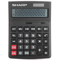 夏普(SHARP)CH-D12 商务计算器 黑色