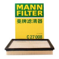 曼牌(MANNFILTER)空气滤清器/空气滤芯/空滤C27008(世纪/君威/君越I/君越II)