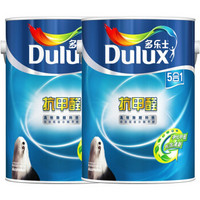 多乐士（Dulux）A899 抗甲醛五合一 内墙乳胶漆 油漆涂料 墙面漆白色两桶套装12L