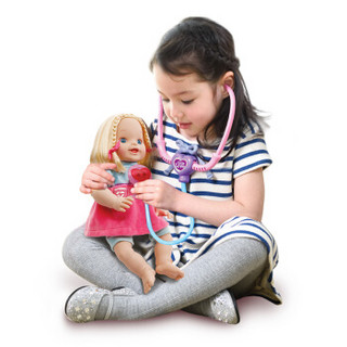 伟易达（Vtech）Little Love系列智能诊疗娃娃女孩玩具早教洋娃娃仿真会说话过家家玩具益智玩具儿童节礼物