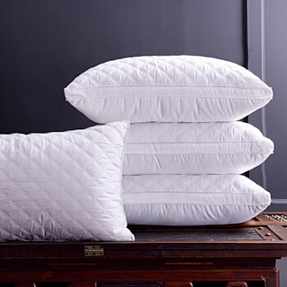 艾维（I-WILL）全棉枕头枕芯立体纤维枕中枕单只装48*74cm