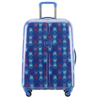 DELSEY 法国大使 儿童拉杆箱28英寸旅行箱学生卡通印花行李箱男女 625  蓝色