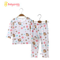 Babyprints 婴儿衣服 新生儿内衣 肩扣套装66cm（6-10个月）