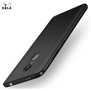 KOLA 红米Note4X手机壳 微砂硅胶软壳保护套 适用于小米手机红米Note4X 3GB+16GB/32GB和4GB+64GB浅蓝色 黑色
