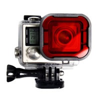 KYOTSU景胜 Gopro hero7/6/5通用款红色潜水滤镜 适用于非原装防水壳(不用拆镜头直接按装的防水壳)