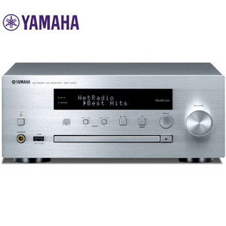 雅马哈（Yamaha）CRX-N470 音响 音箱 迷你桌面 CD机 蓝牙音响 wifi网络播放机