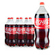 可口可乐 Coca-Cola 汽水 碳酸饮料 2L*6瓶 可口可乐公司出品 *3件
