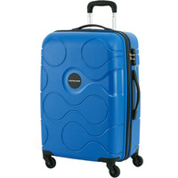 KAMILIANT Mapuna系列波点硬箱万向轮拉杆箱箱子密码箱行李箱女旅行箱男28英寸 AM6*71007 蓝色