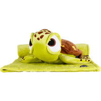 Zoobies迪士尼玩具 抱枕空调毯绒毯三合一DY106 小乌龟小古毛绒玩具