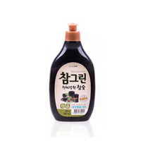 韩国狮王 常绿秀手木炭洗涤剂500g 厨具果蔬洗洁精 护肤不伤手(韩国进口)