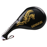 竞派 跆拳道双叶靶儿童跆拳道脚靶成人训练散打踢靶鸡腿靶