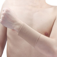 菲慕护腕男女篮球羽毛球运动扭伤鼠标手护手套透气款单只装肤色L码
