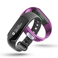 动哈Pom 心率手环 智能手环 运动手环 智能运动识别 睡眠监测 计步 来电提醒 防水 简约黑