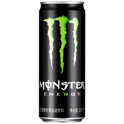 129再打7折 90 近期新低 魔爪 Monster 维生素饮料 能量型 运动饮料 330ml*24罐