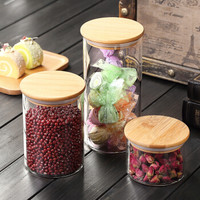 Edo 高硼硅玻璃密封罐大号奶粉罐厨房收纳储物罐 3件套 TH7053